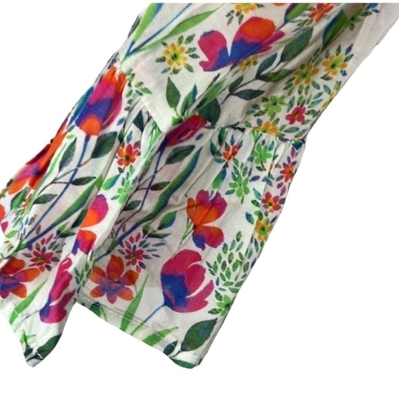 Nellystella Sasha Floral Cold Shoulder Dress Size 6 - Picture 4 of 8